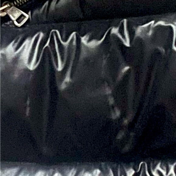 MONCLER Quilted Lacquered-Nylon Hooded Down Jacket size 6 limited edition - Picture 10 of 10